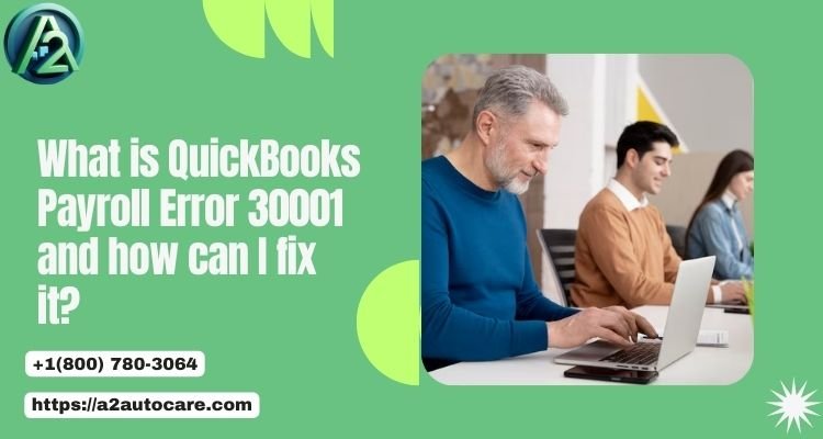 QuickBooks Payroll Error 30001 – Causes & Easy Fix